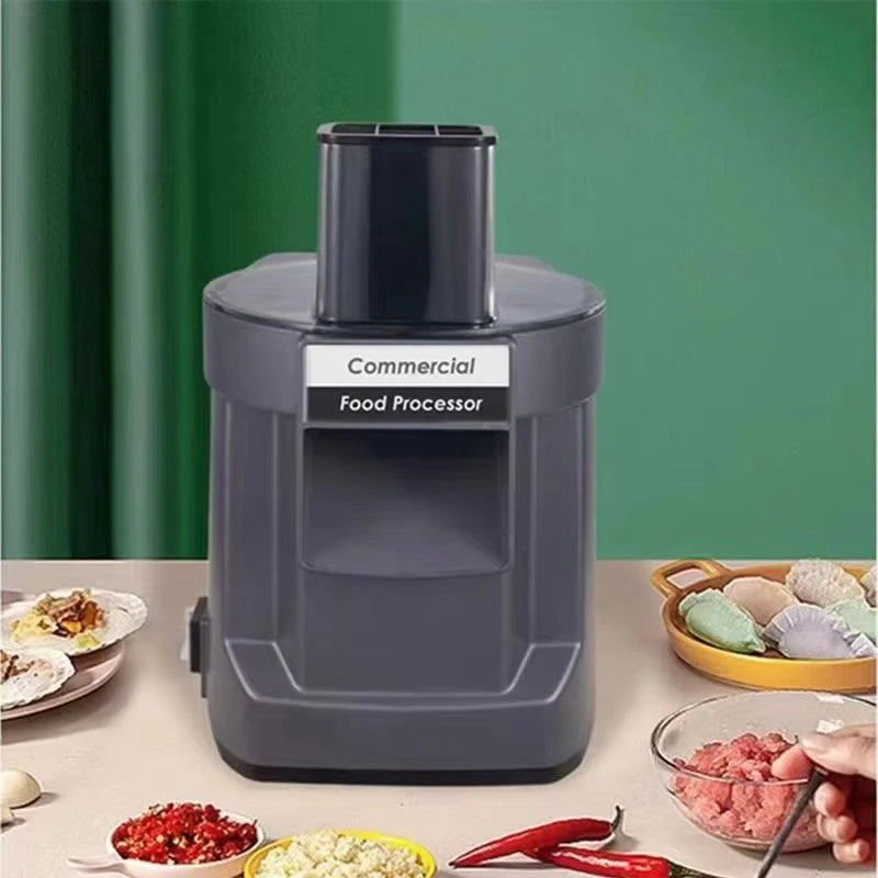 Merdove Essentielle Commercial Vegetable Cutting Machine – Automatic Slicer, Shredder & Dicer for Carrot, Potato & More (CE)