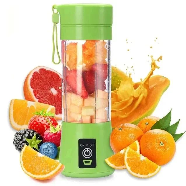 Merdove Melange Mini USB Juicer – Portable Smoothie & Fresh Squeezer (400ml)