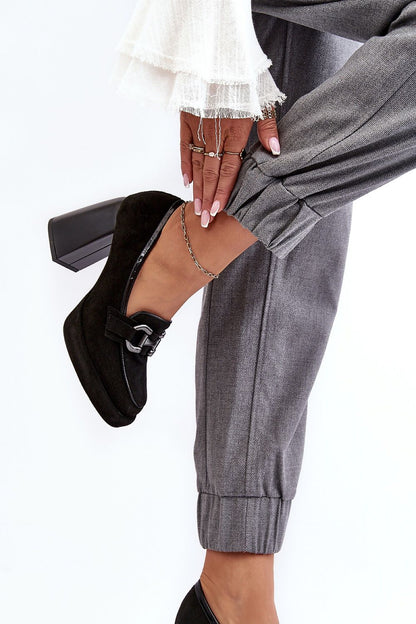  Pumps met dikke hak model 188521 Step in style 