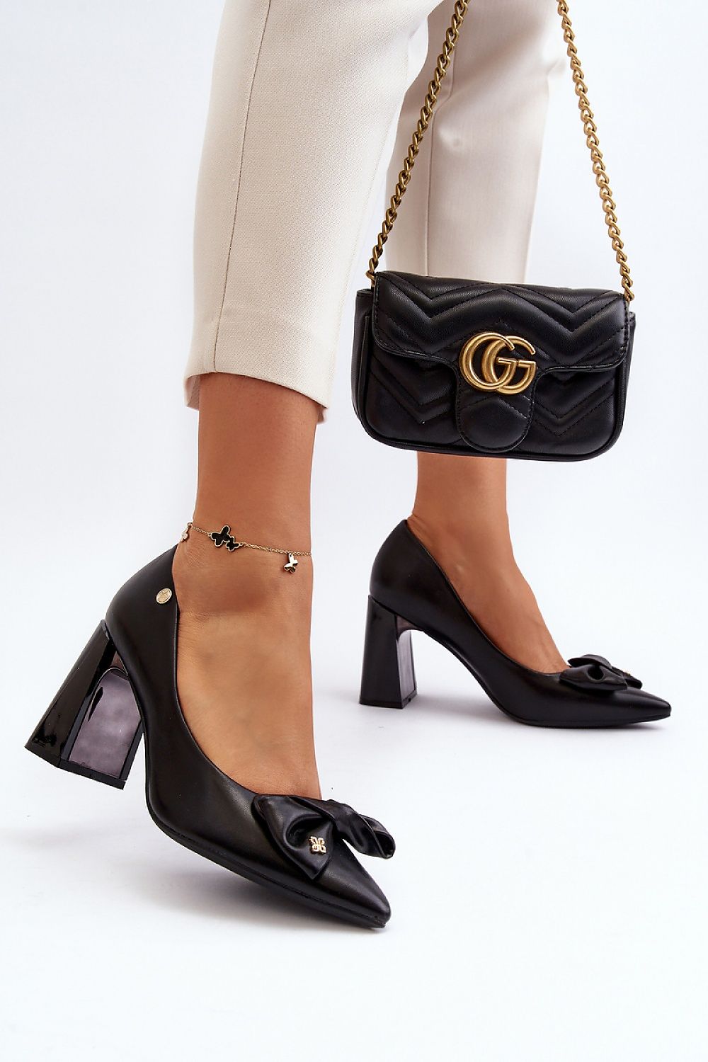  Pumps met dikke hak model 193389 Step in style 