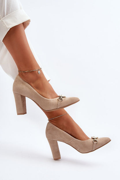  Pumps met dikke hak model 194667 Step in style 