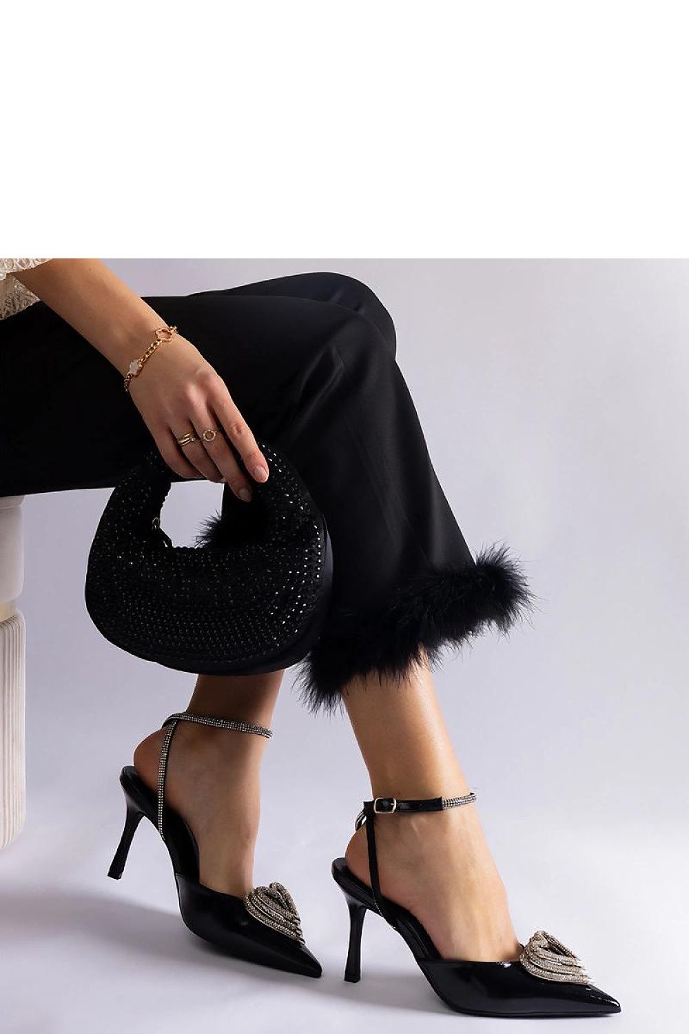  Pumps met naaldhak model 207198 Solea 