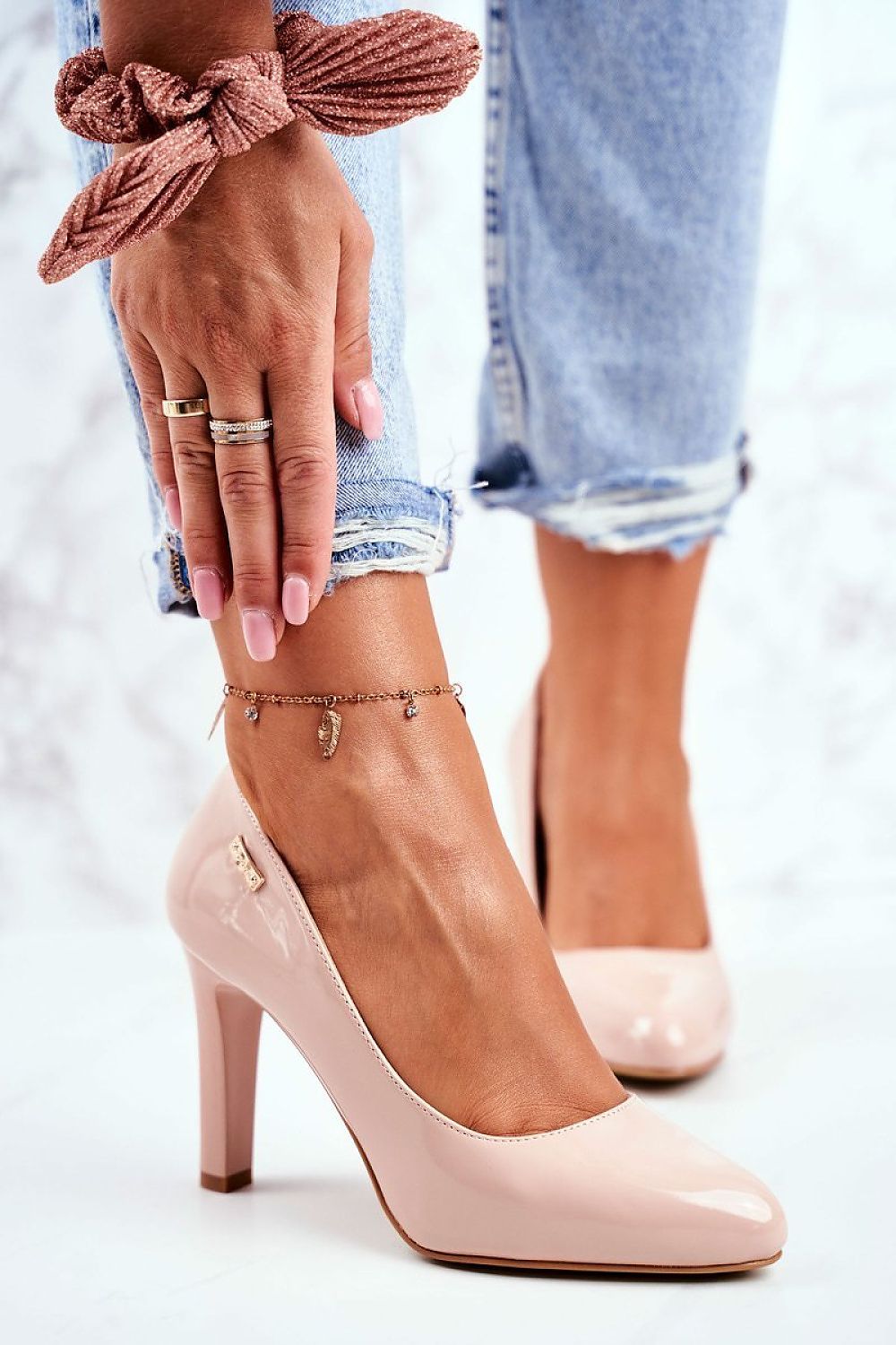  Pumps met dikke hak model 208447 Step in style 