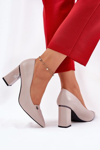  Pumps met dikke hak model 211982 Step in style 