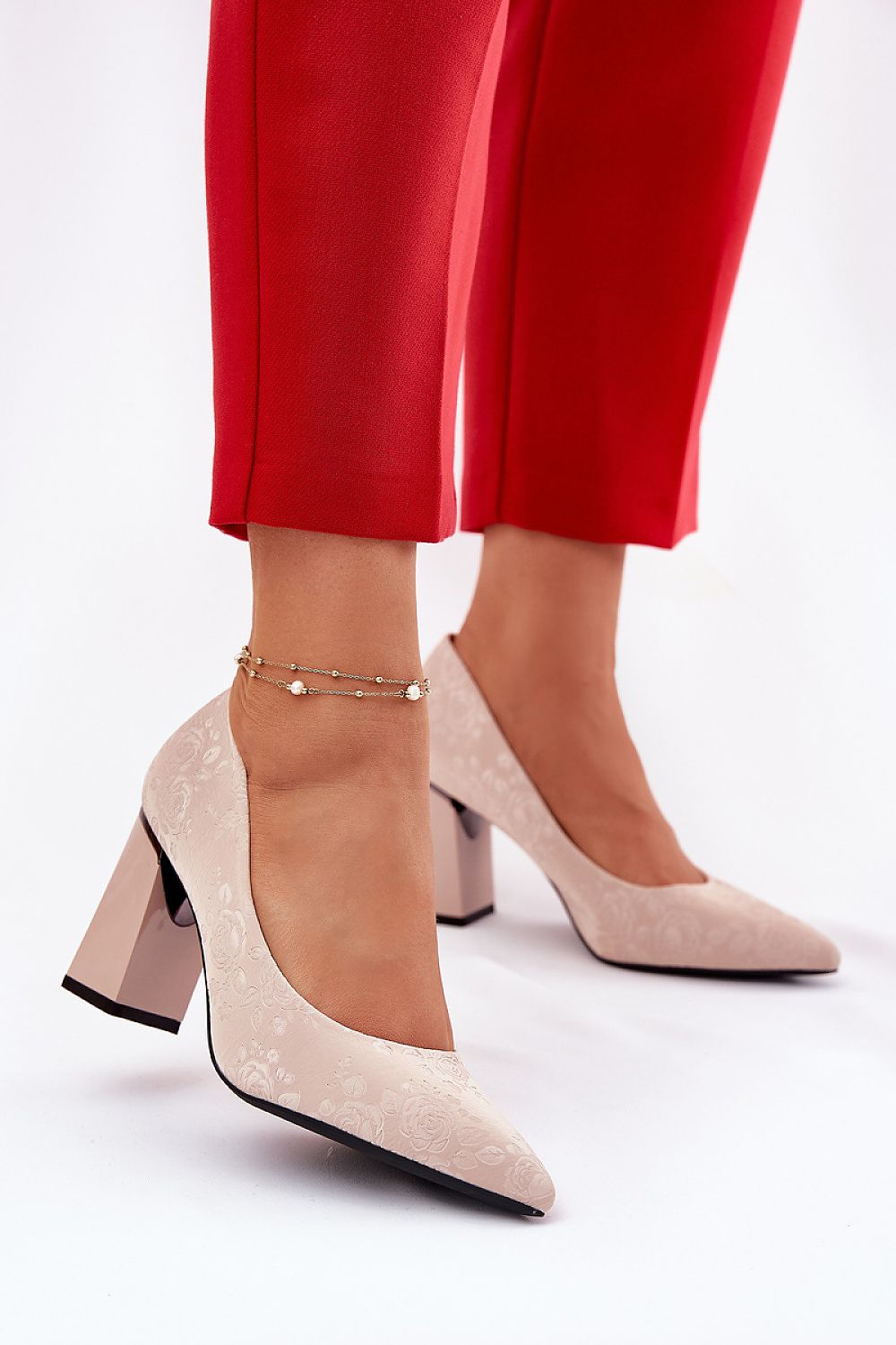  Pumps met dikke hak model 212335 Step in style 