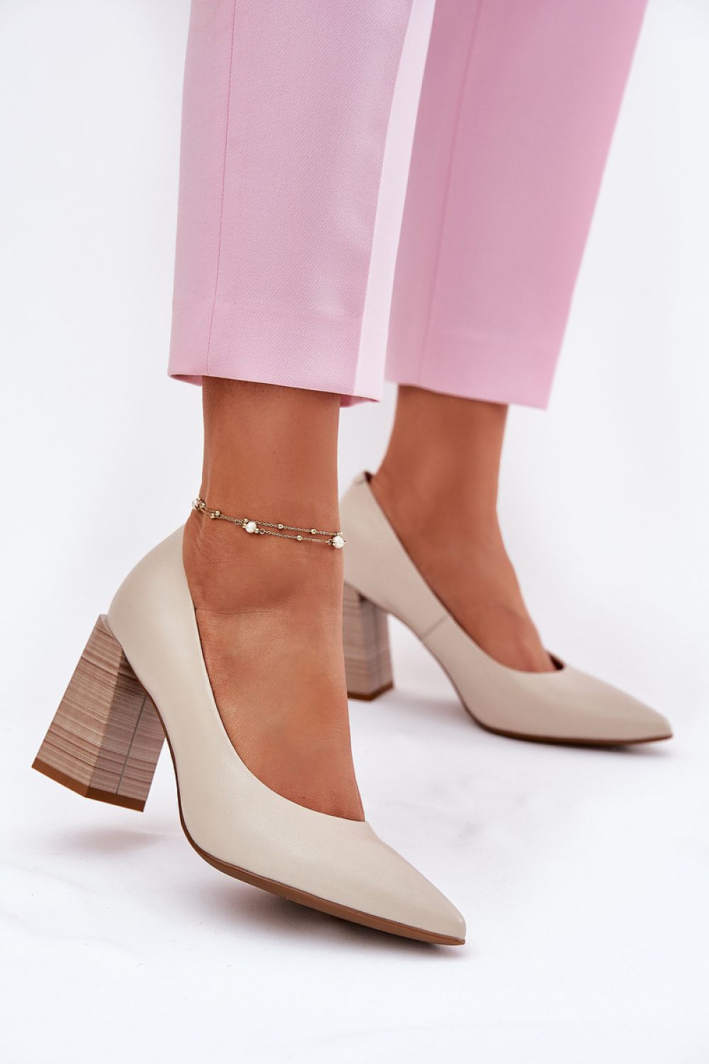  Pumps met dikke hak model 213892 Step in style 