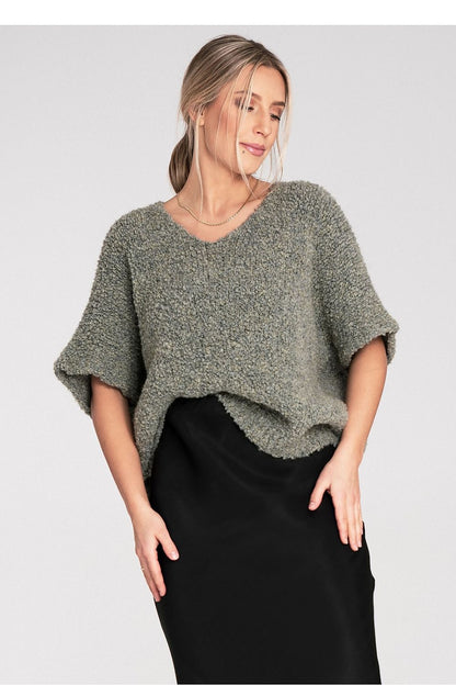  Trui met korte mouwen model 217070 Figl 