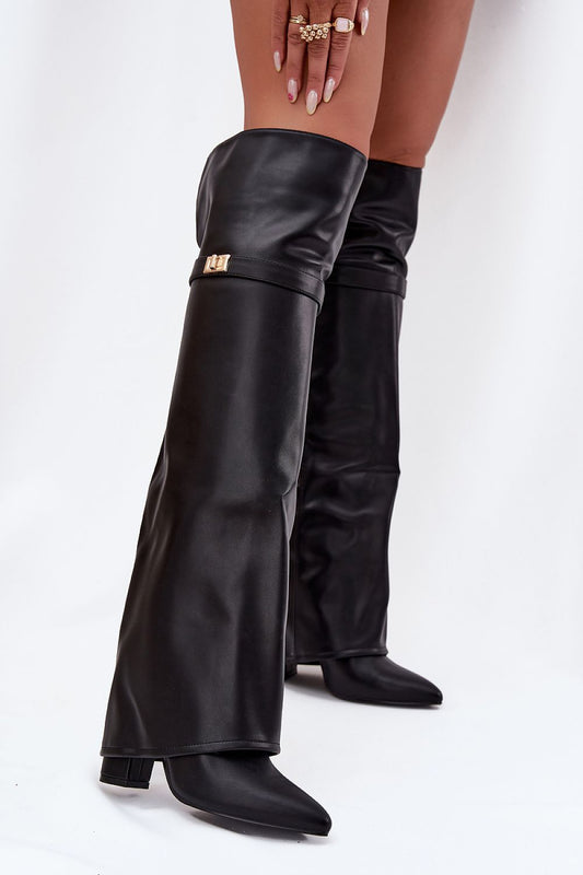  Laarzen met hoge hakken model 217223 Step in style 