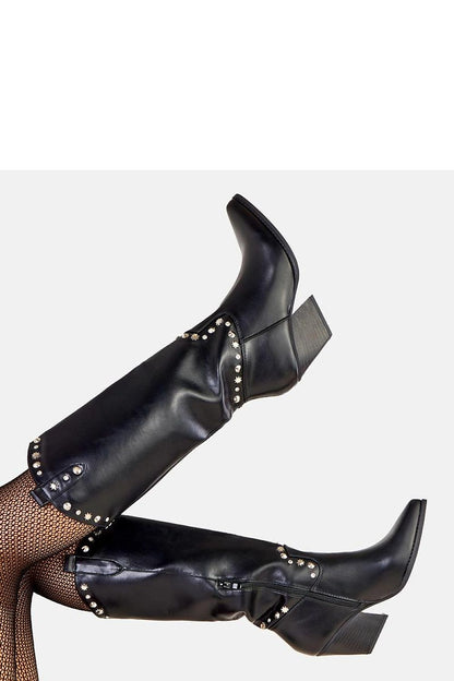  Laarzen met hoge hakken model 219648 Solea 