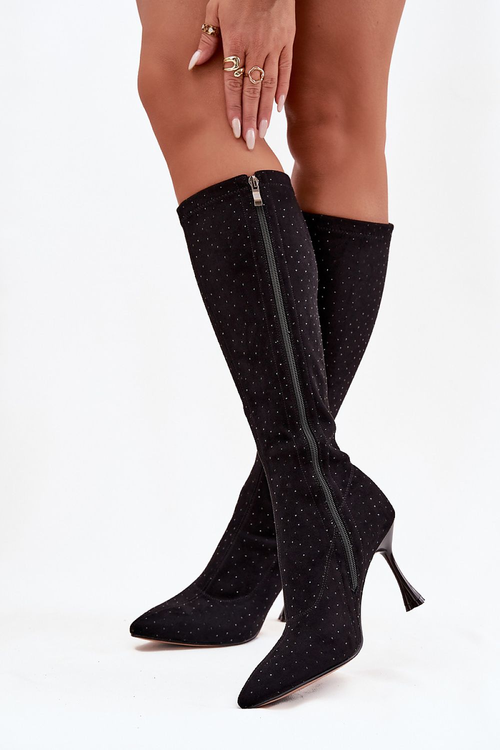  Laarzen met hoge hakken model 220213 Step in style 