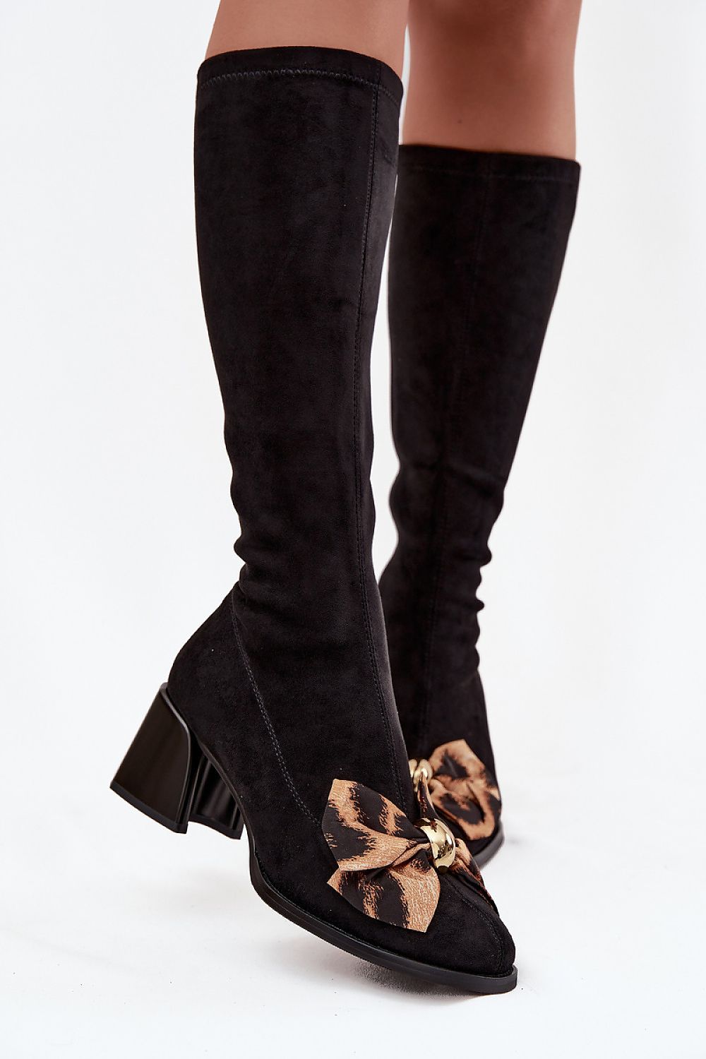  Laarzen met hoge hakken model 220214 Step in style 